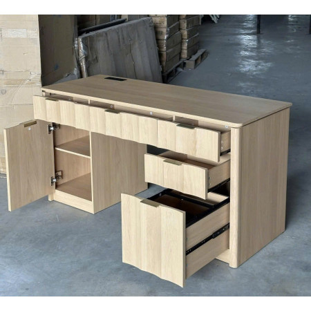 BHF- 02 : Bàn học, Làm Việc Tích Hợp Cổng Sạc USB 